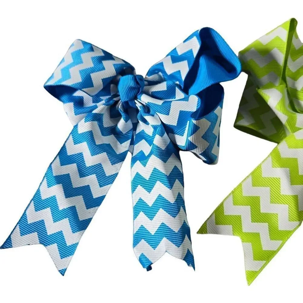 3 chevron bows, 5x5